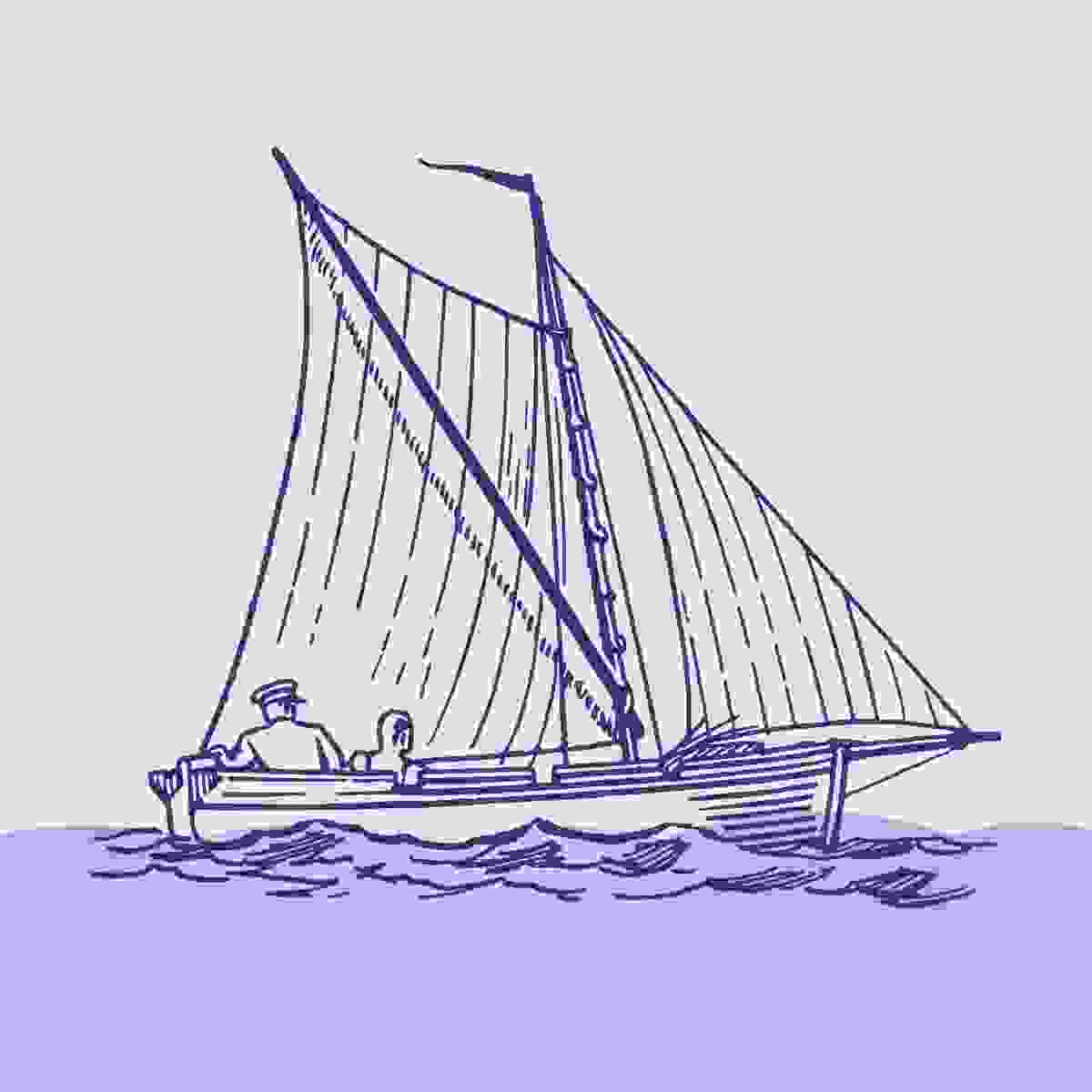 Boat illustration 6
